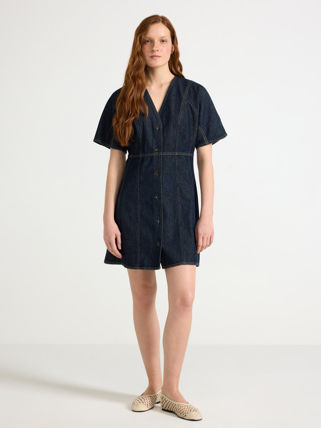Miniklänning i denim