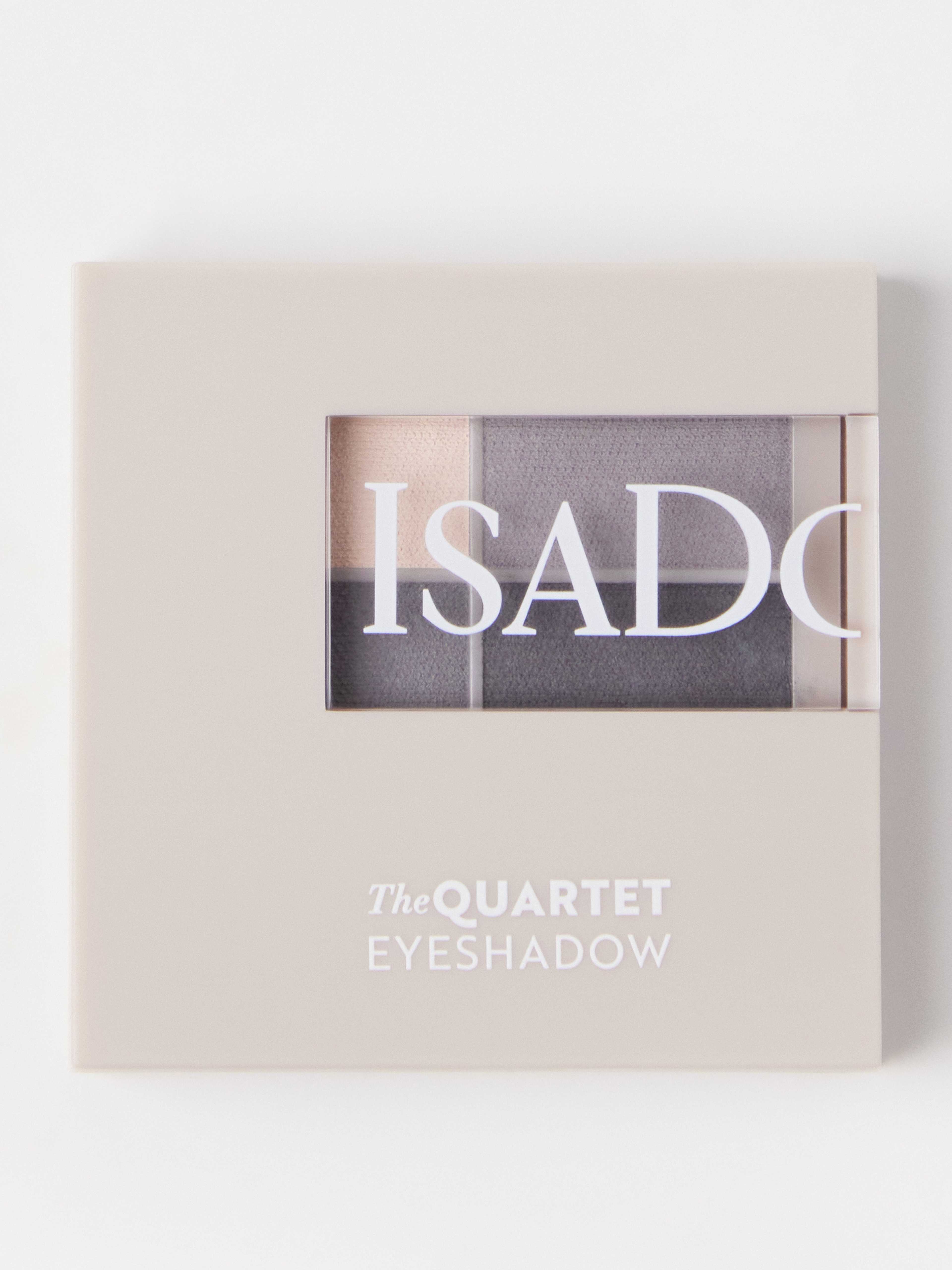 IsaDora The Eyeshadow Quartet 01 Muddy Nudes ögonskuggspalett dam – bild 9