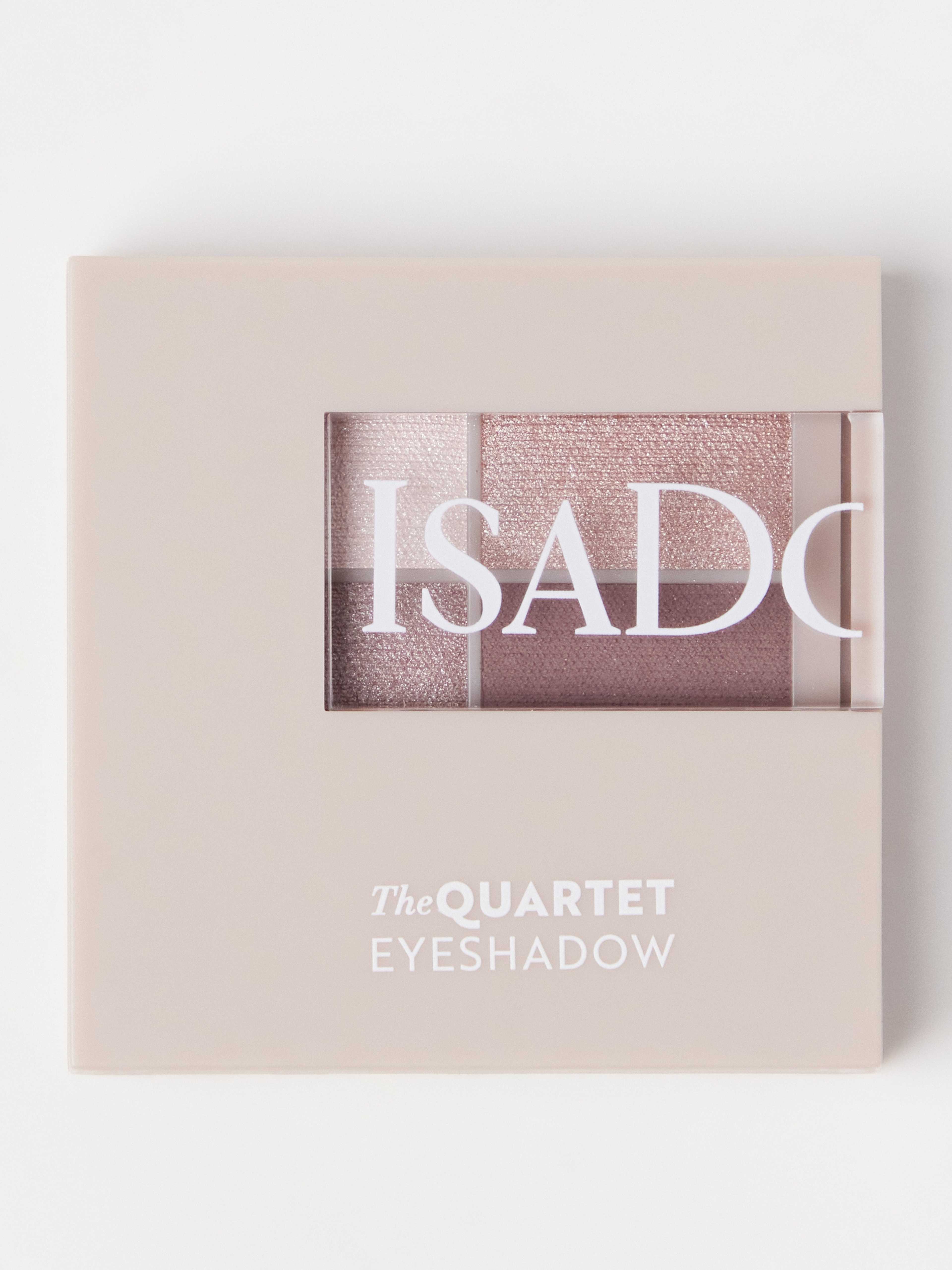 IsaDora The Eyeshadow Quartet 01 Muddy Nudes ögonskuggspalett dam – bild 10