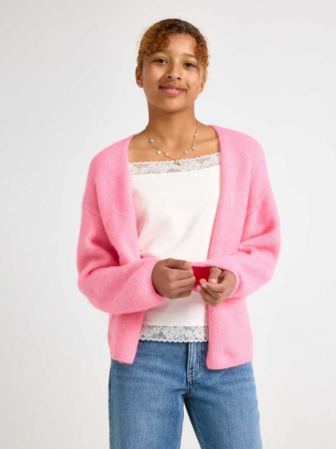 Stickad cardigan