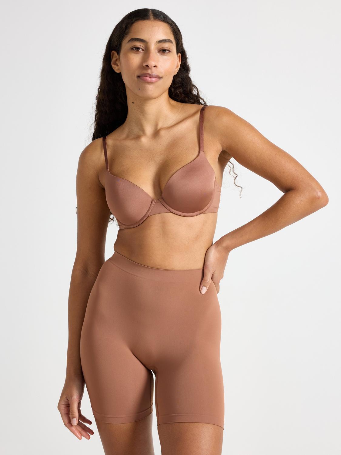 Seamless bikertrosor med hög midja