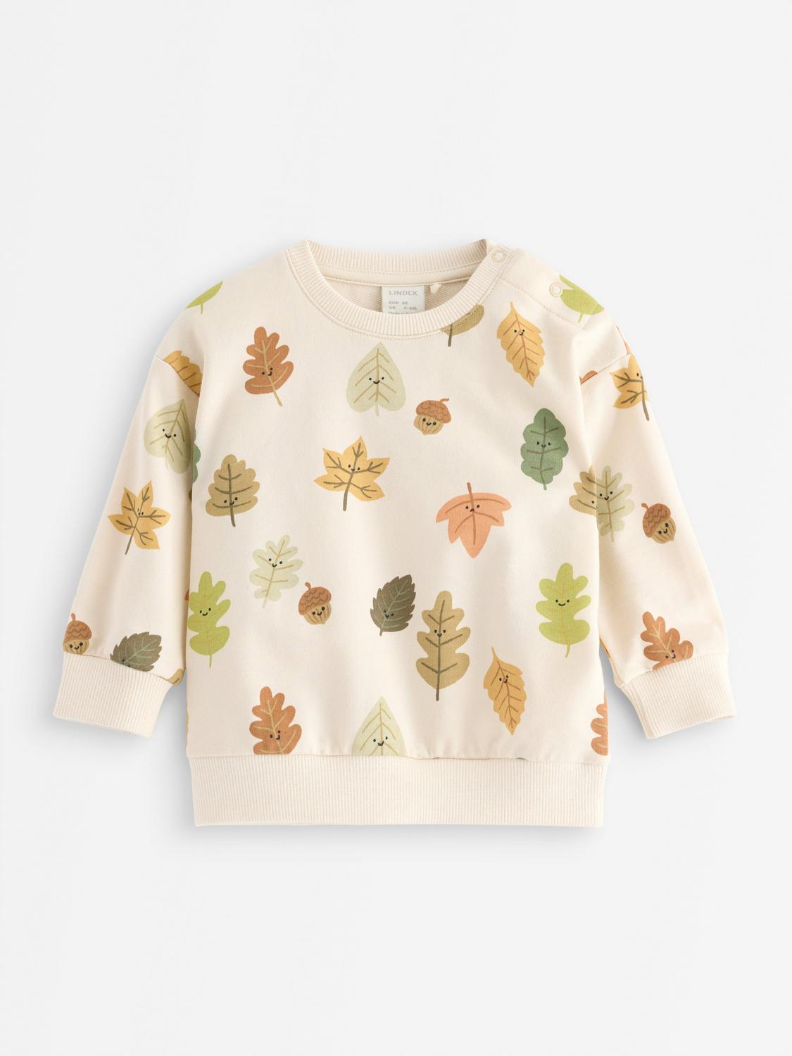 Mönstrad sweatshirt