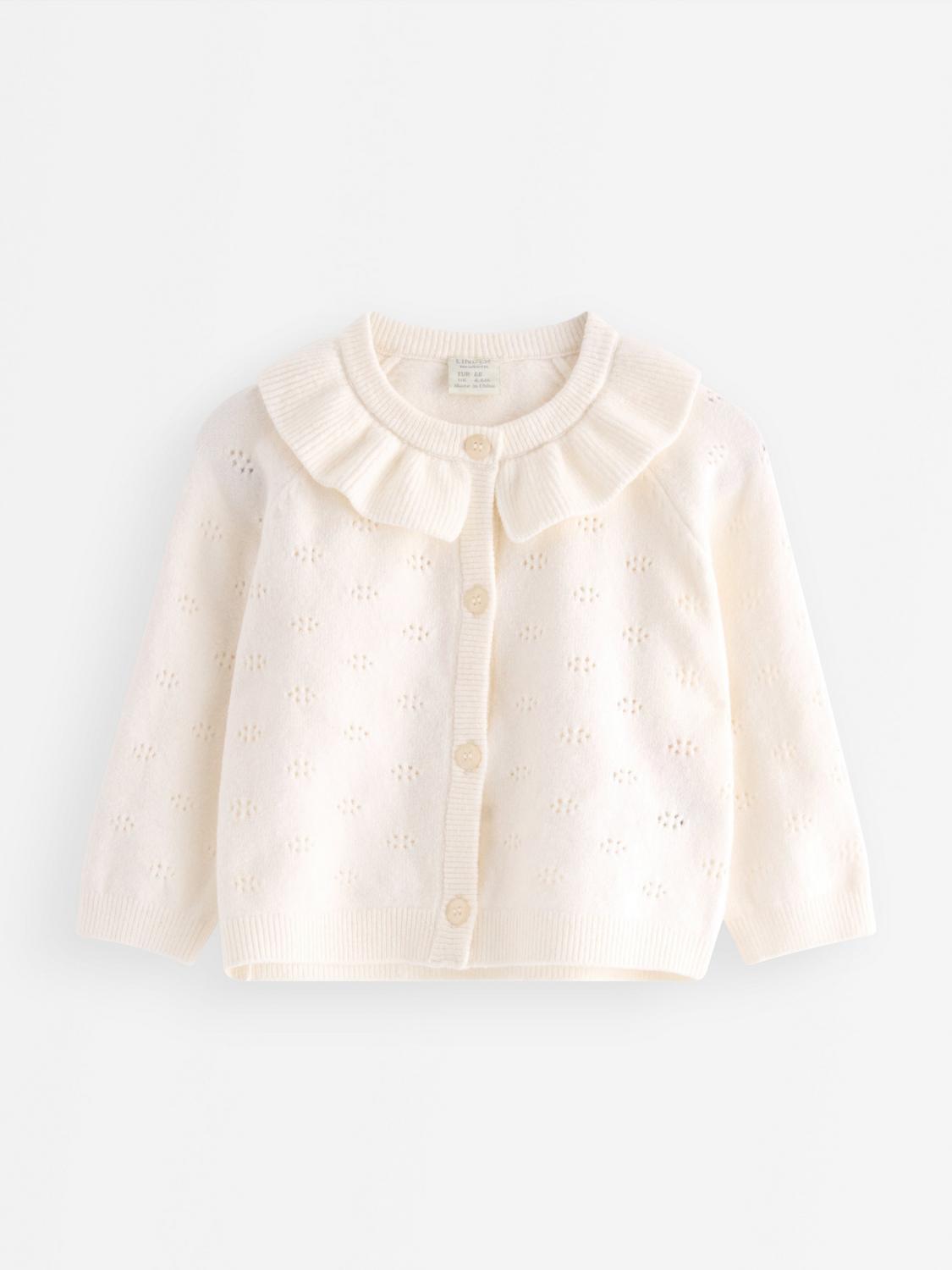 Cardigan i pointelle