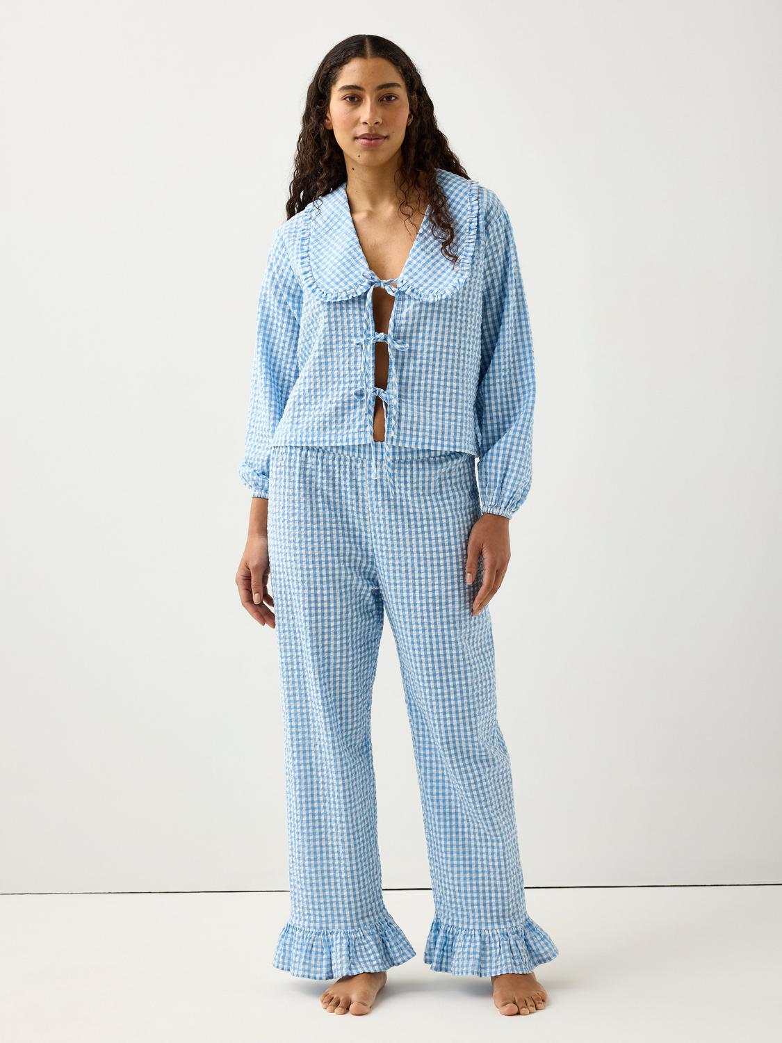 Pyjamasbyxor i bäckebölja