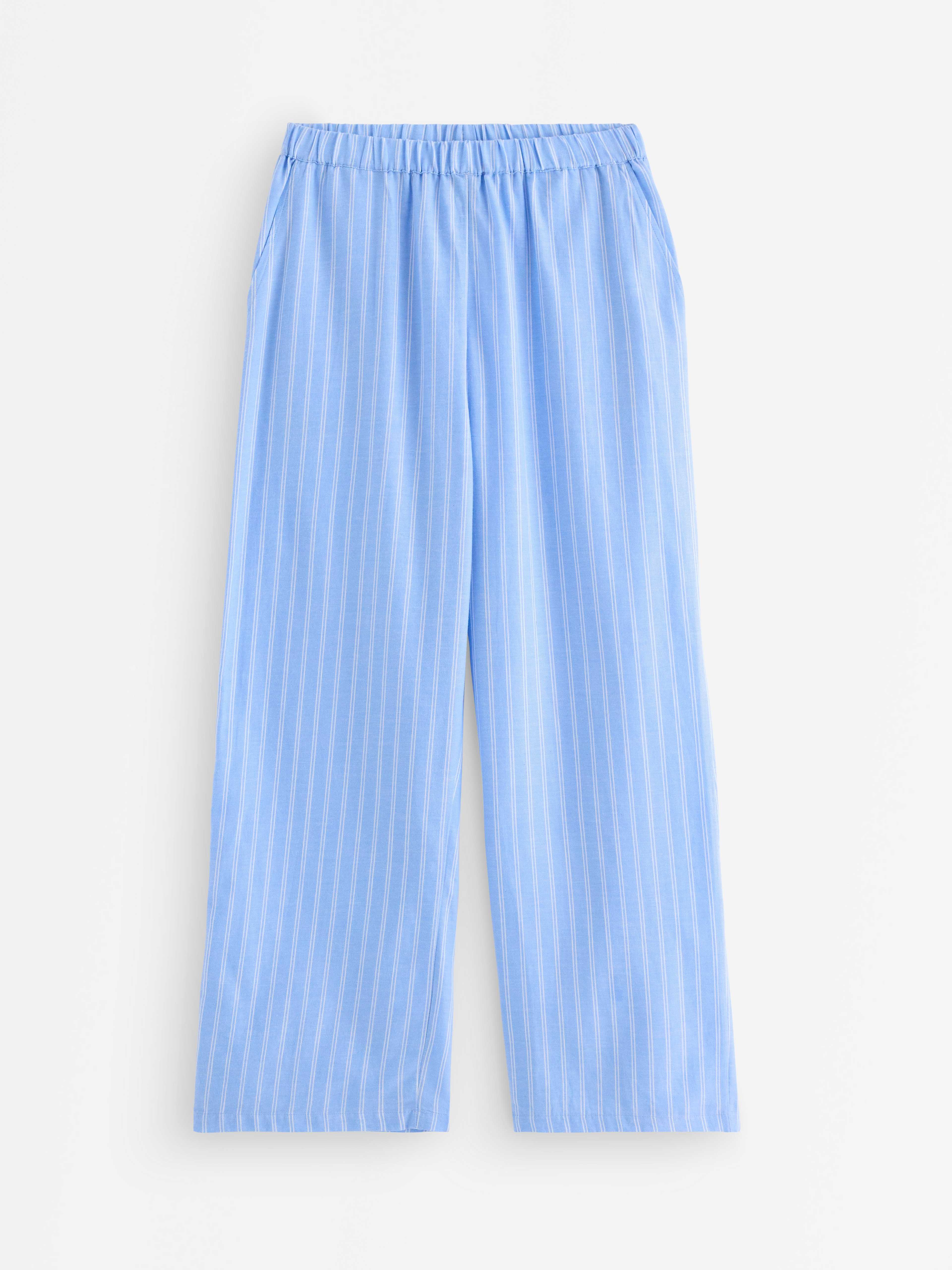 Pyjamasbyxor i bomull