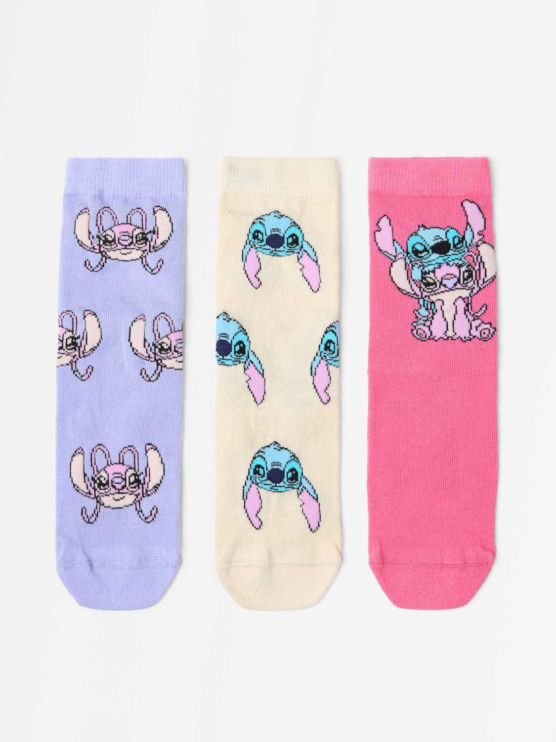 3-pack Lilo & Stitch strumpor