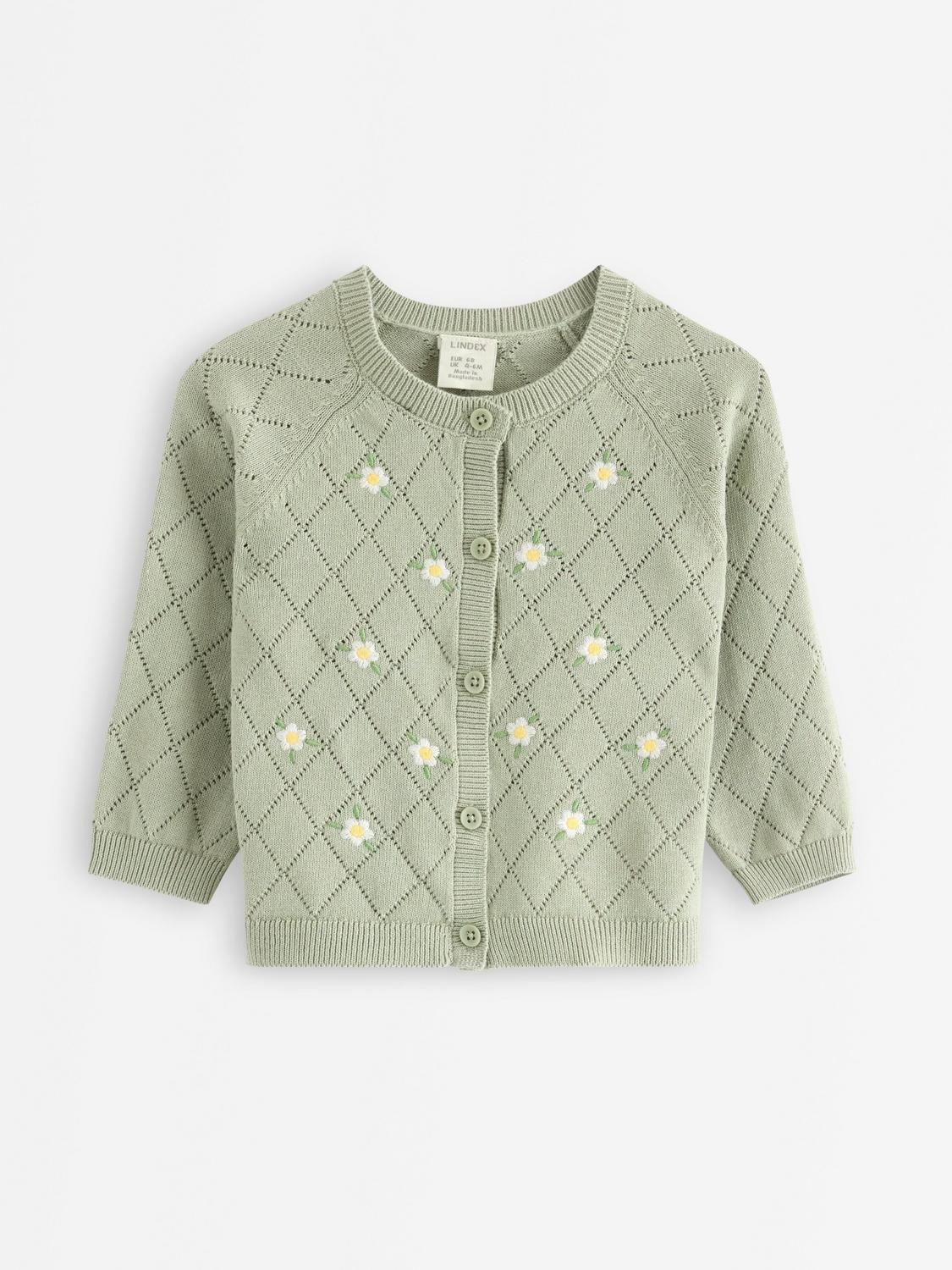 Stickad cardigan