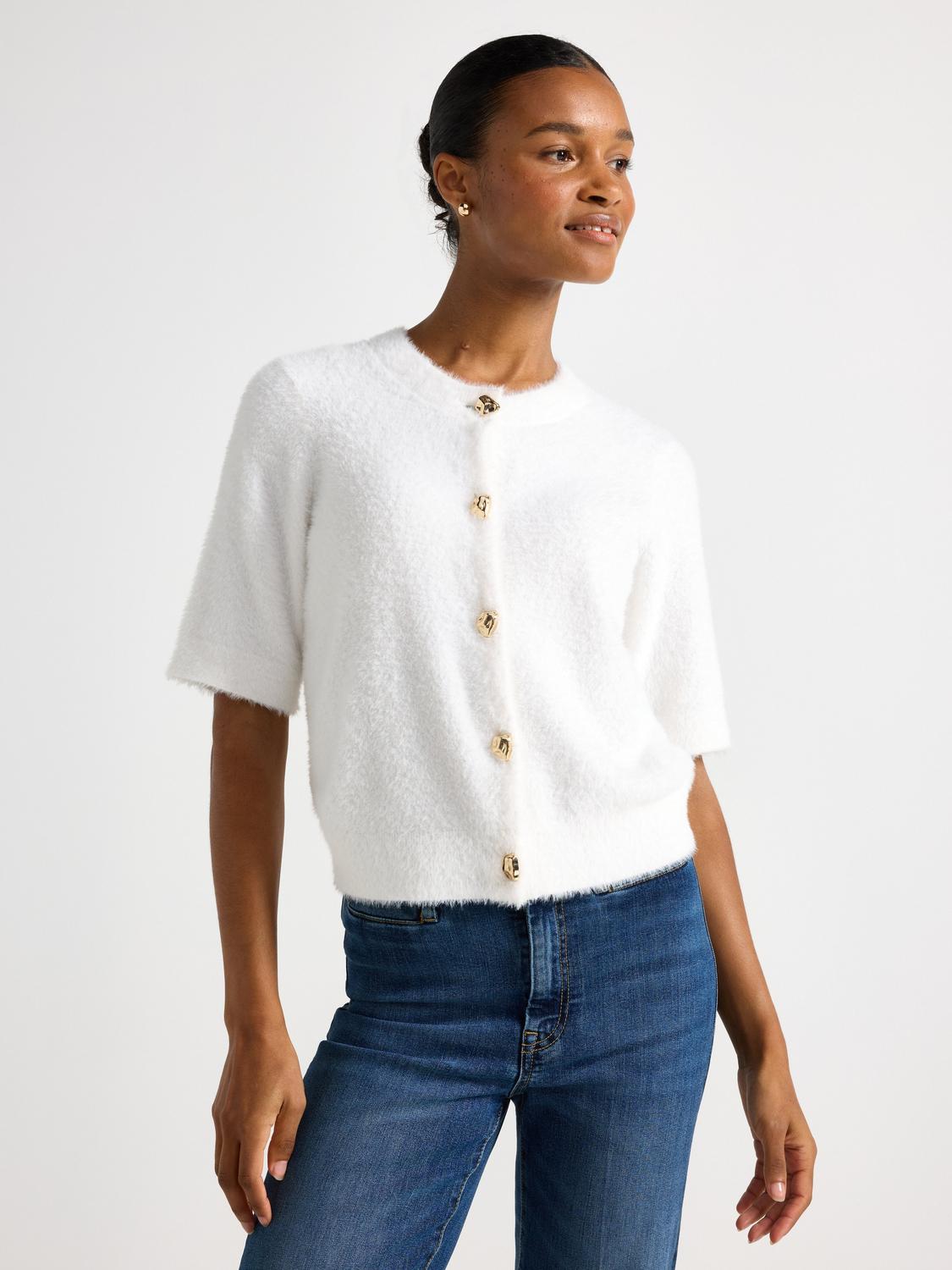 Kortärmad cardigan