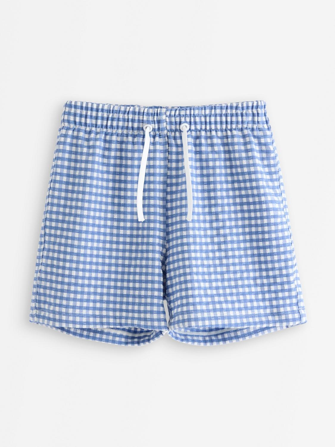 Mjuka badshorts med struktur