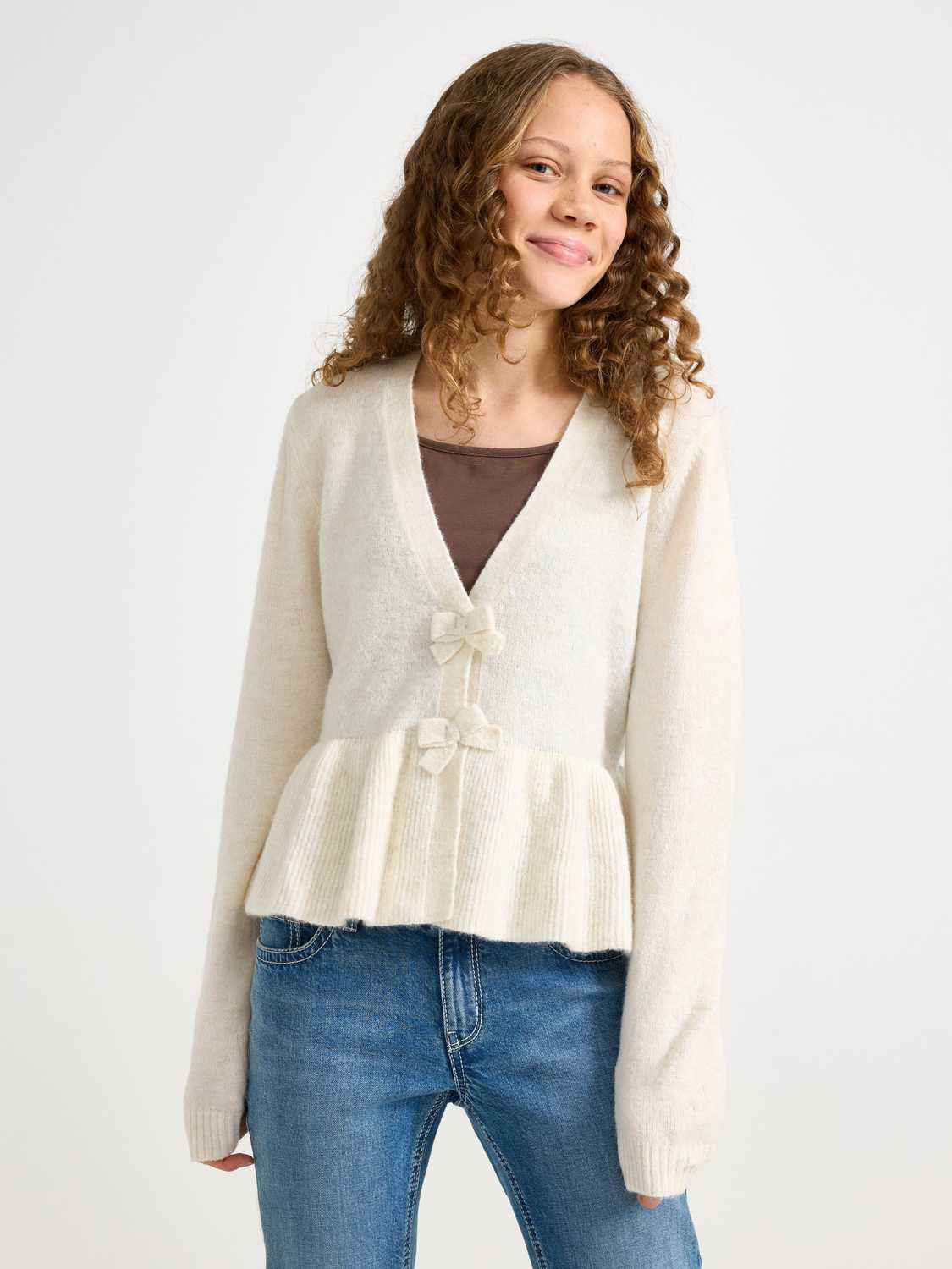Kofta med peplum-design