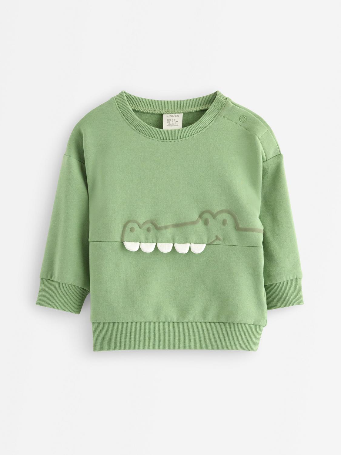 Sweatshirt med borstad insida