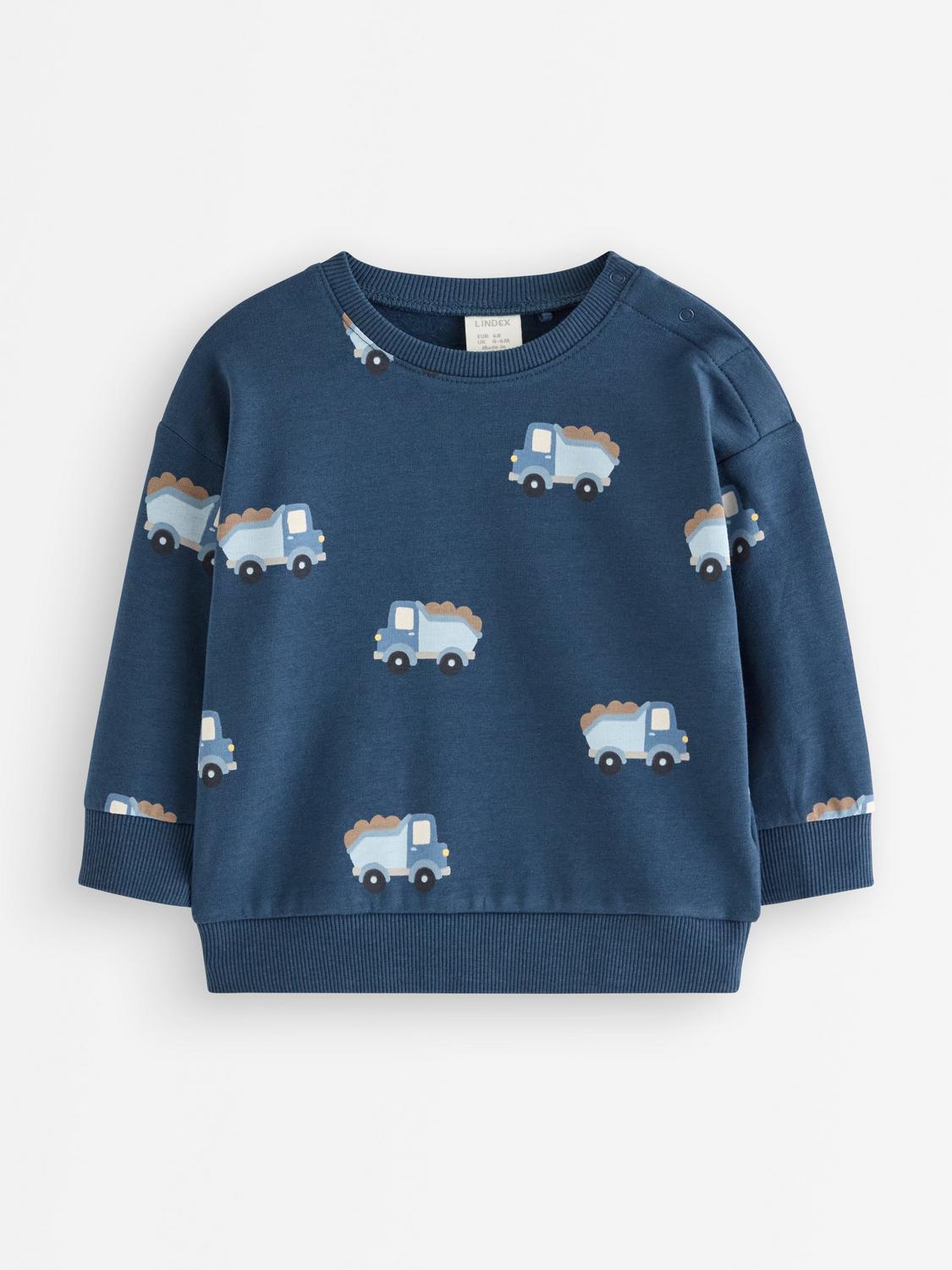 Sweatshirt med borstad insida