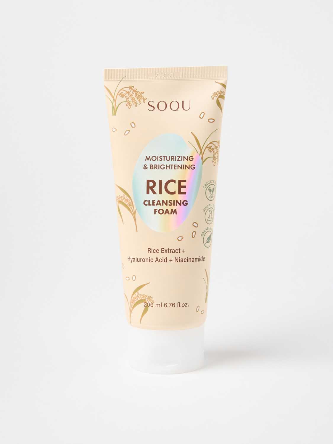 SOQU Rice Cleansing Foam