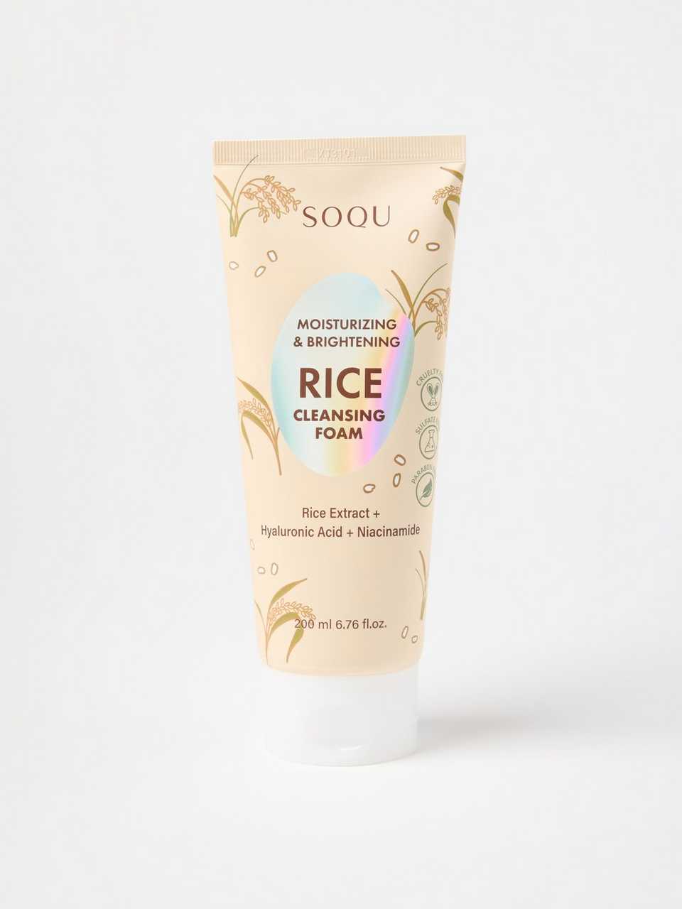 SOQU Rice Cleansing Foam