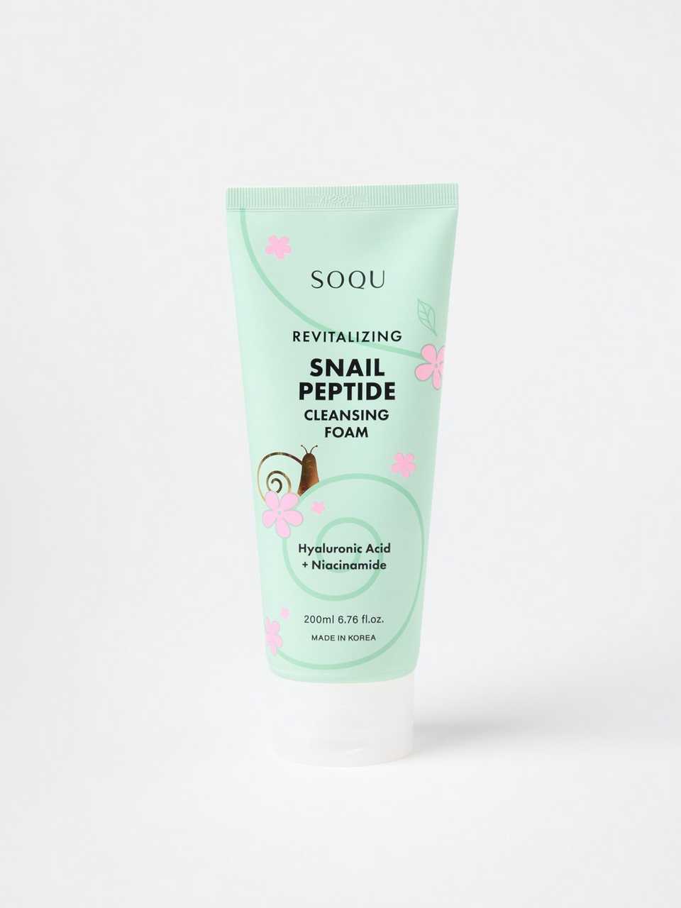 SOQU Snail Peptide Cleansing Foam