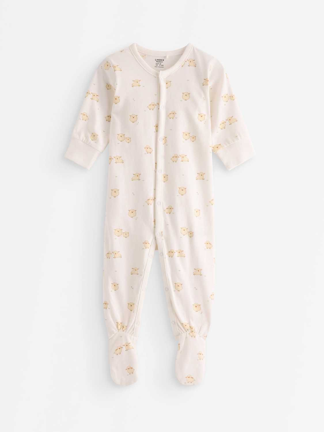 Pyjamas med fötter