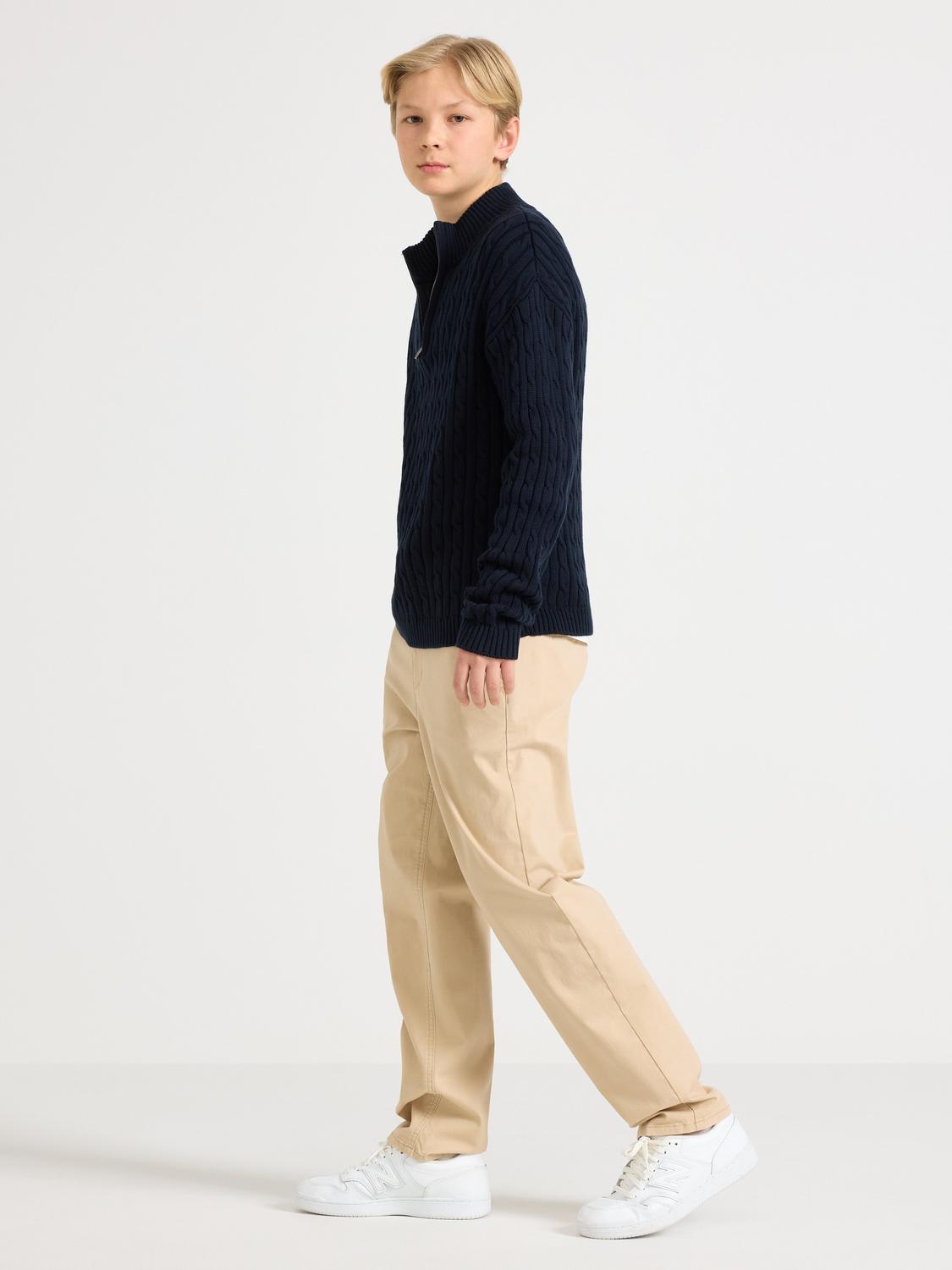 WILMER Wide leg chinos