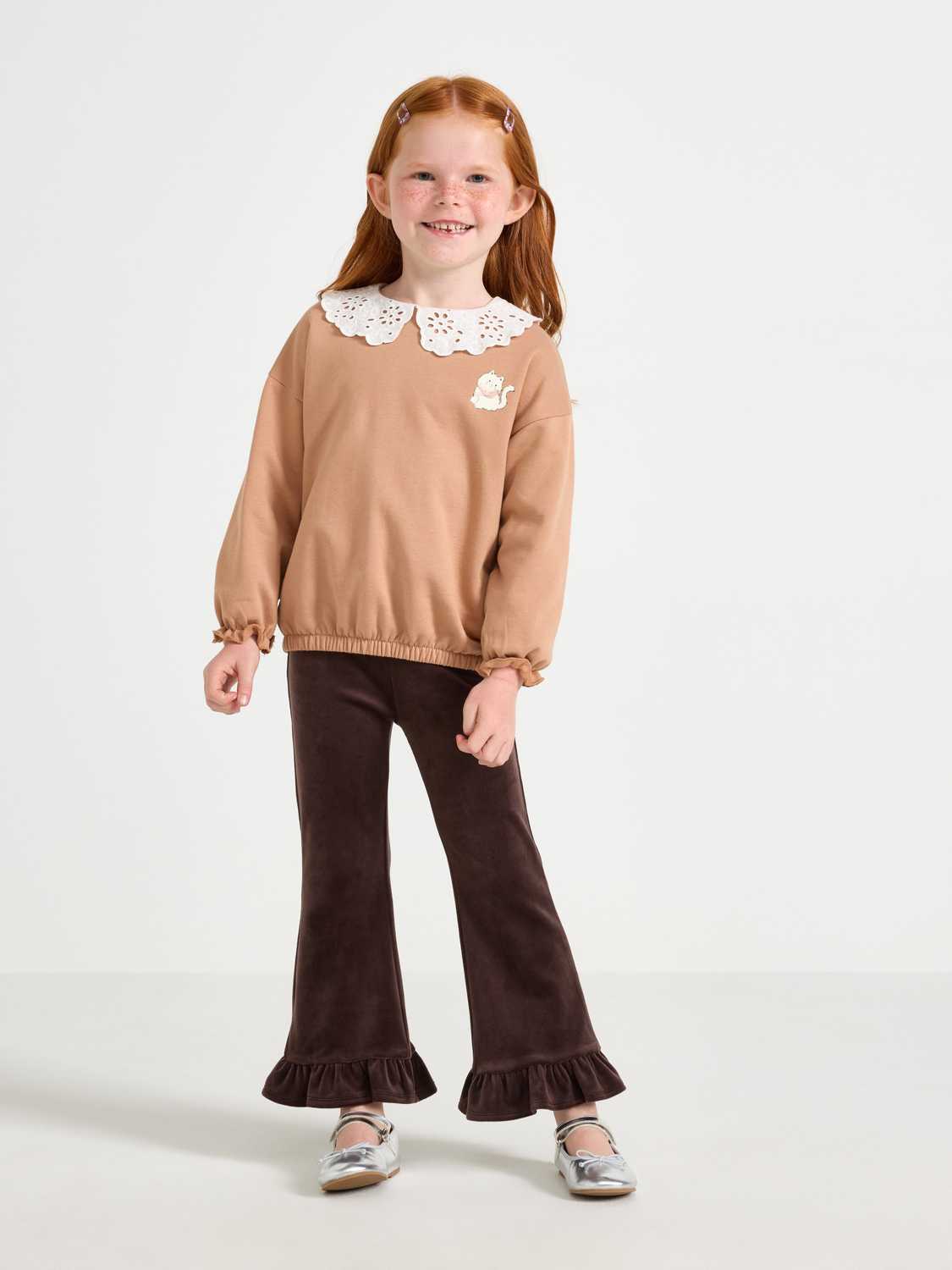 Leggings i velour
