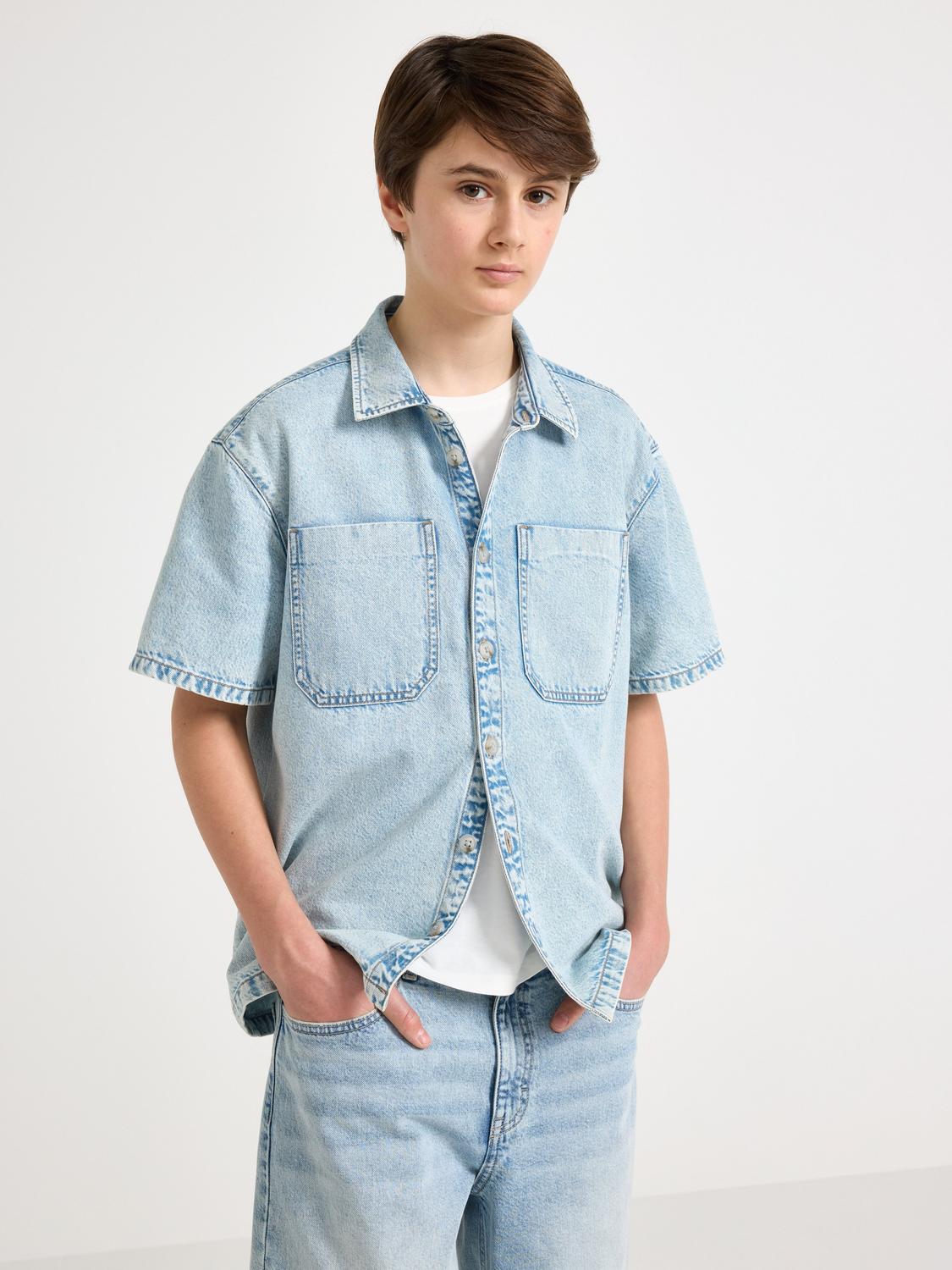Skjorta i denim