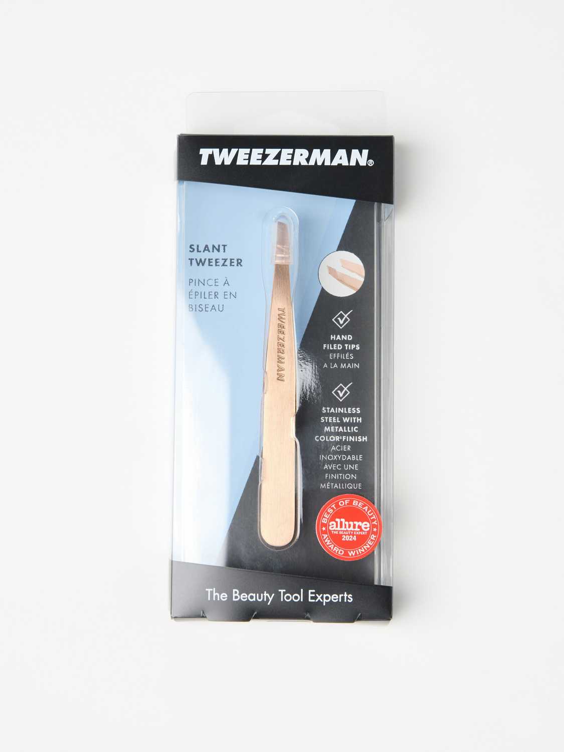 Tweezerman Slant Tweezer Rose Gold