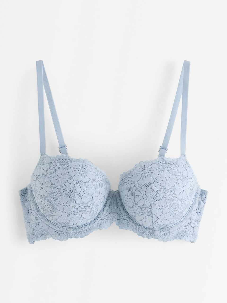 Push-up balconette-bh med spets