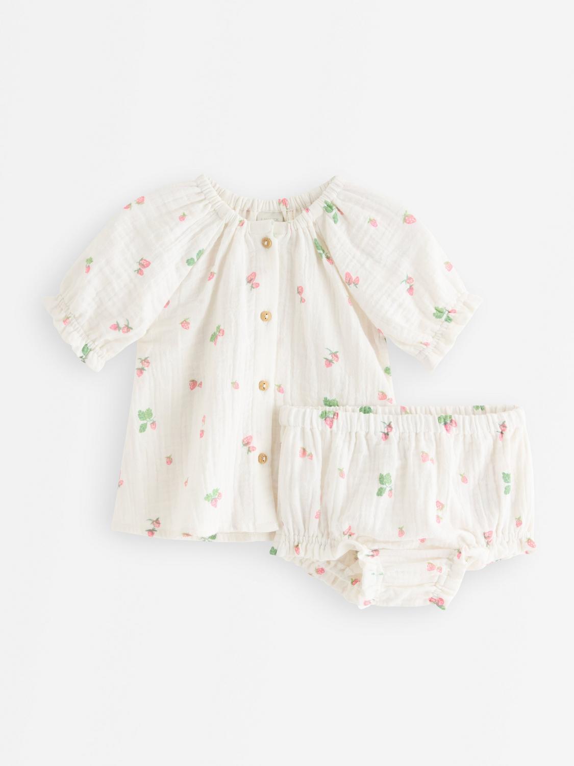 Set - blus och bloomers