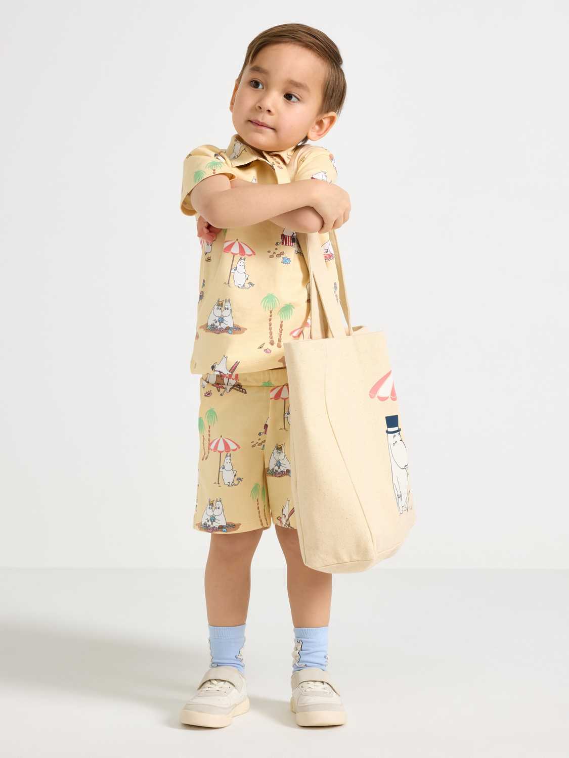 Set - topp och mjukisshorts