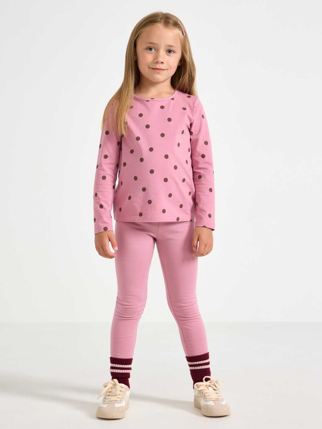 Leggings med borstad insida