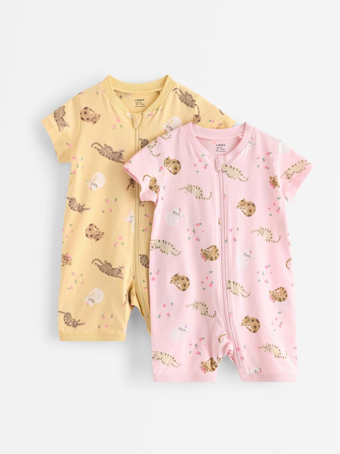 2-pack pyjamasromper