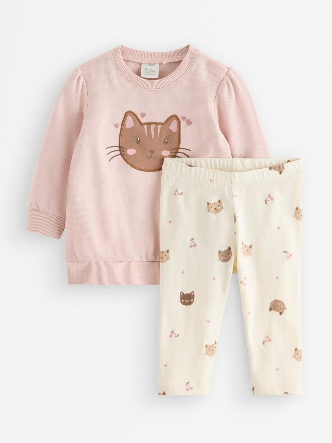 Set - sweatshirt och leggings