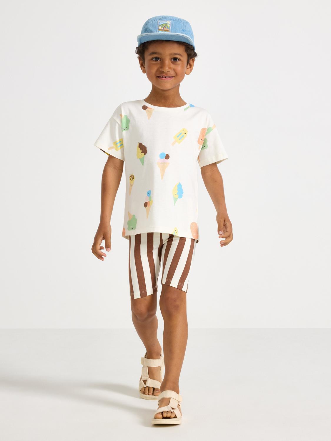 Set - t-shirt och cykelbyxor
