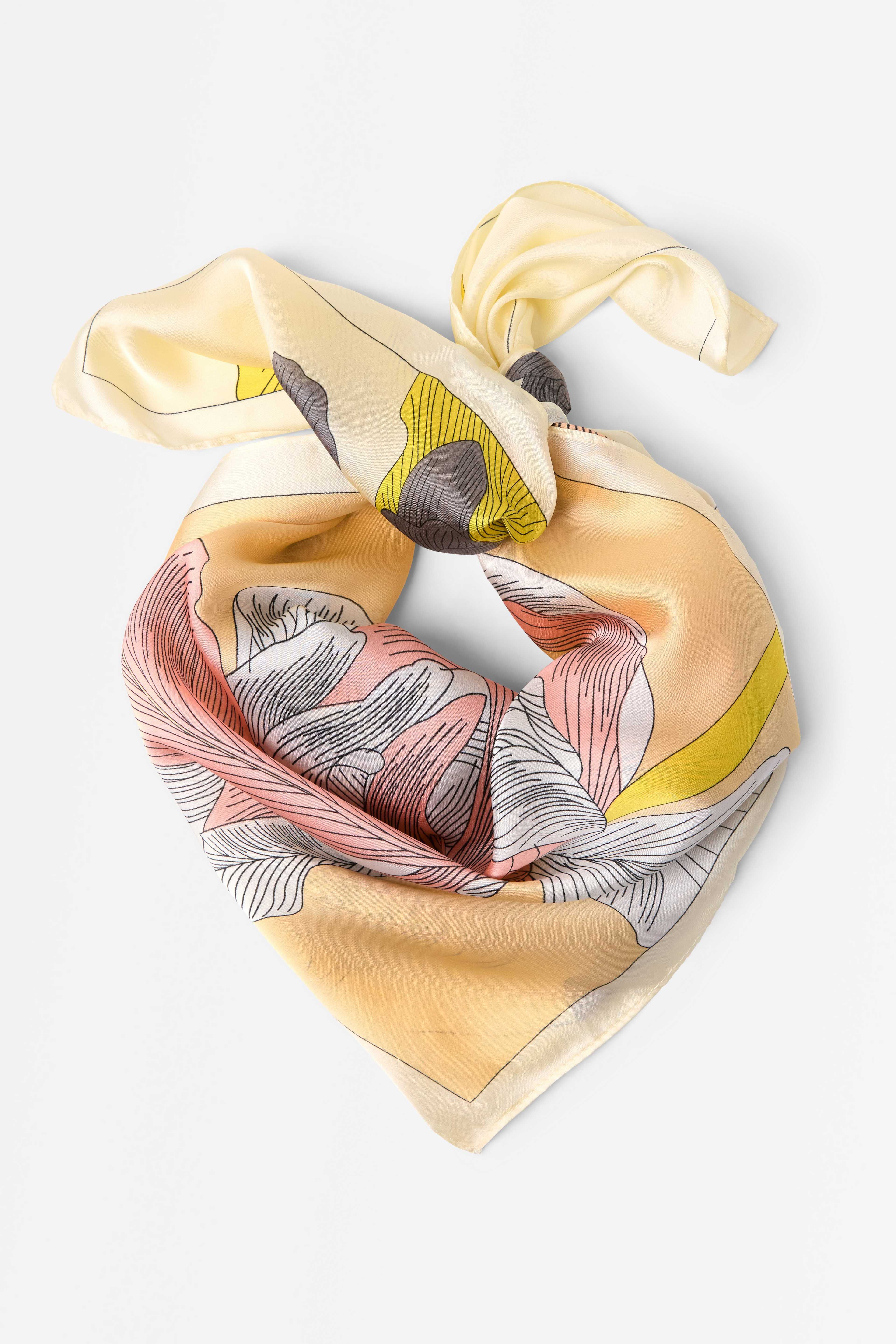 Scarf i satin