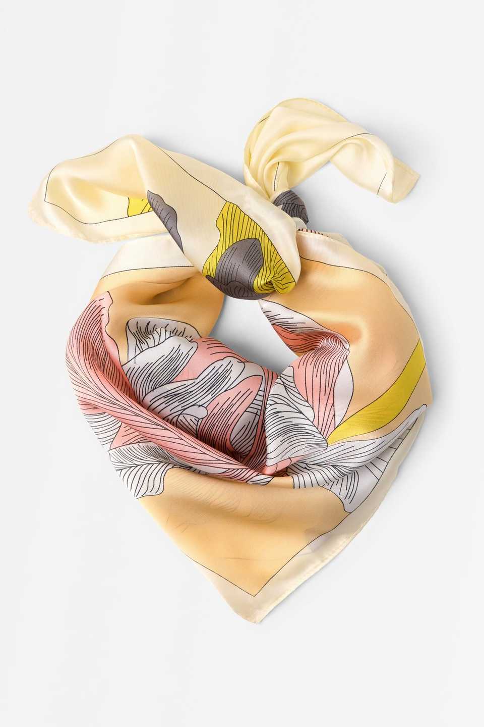 Scarf i satin