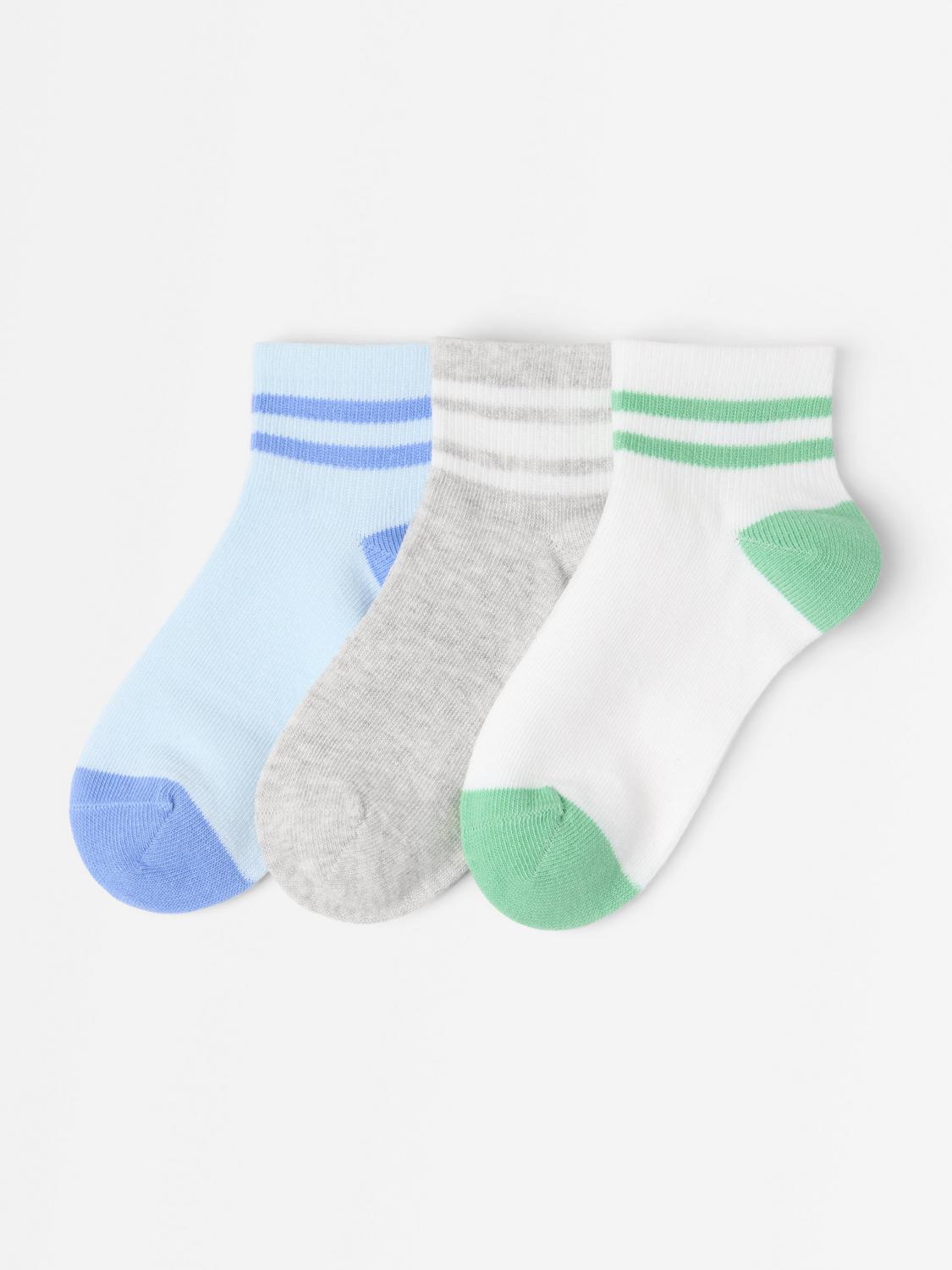 3-pack ankelstrumpor
