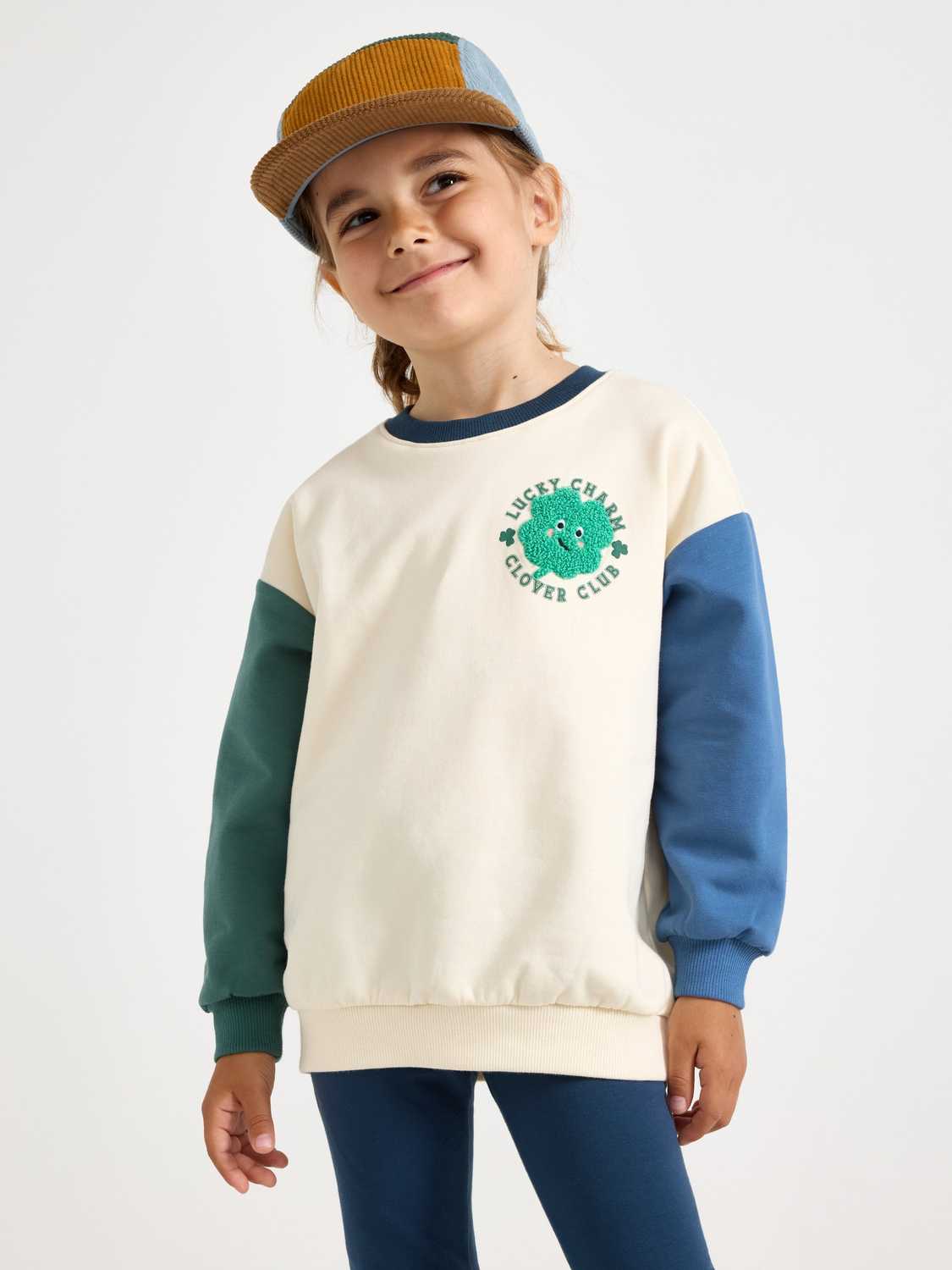 Sweatshirt med borstad insida
