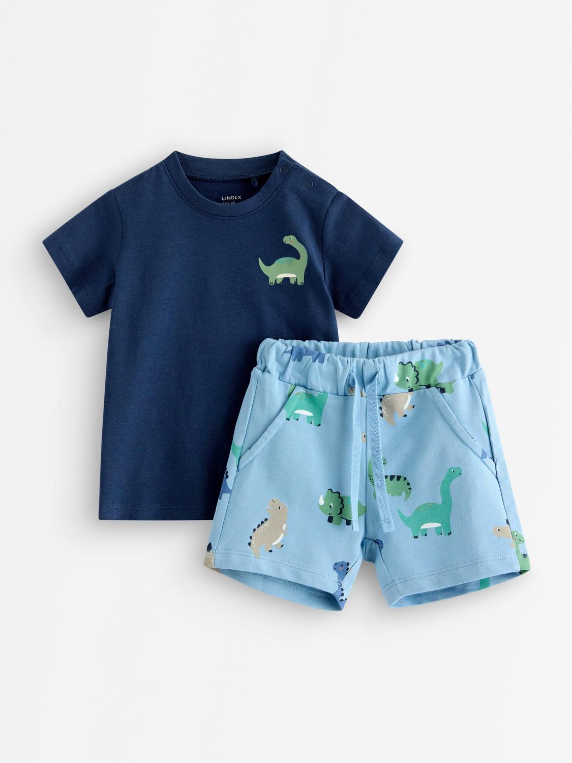 Set med topp och shorts