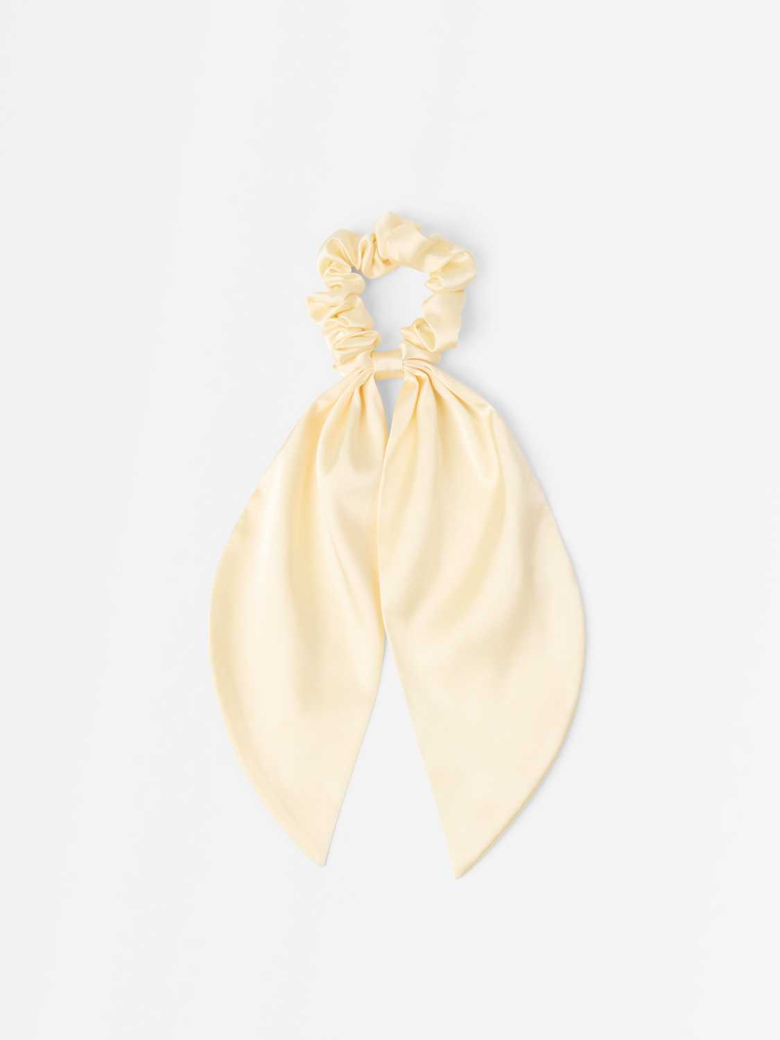Scrunchie med knytband