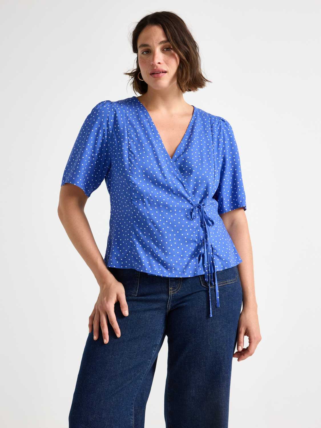 Kortärmad blus