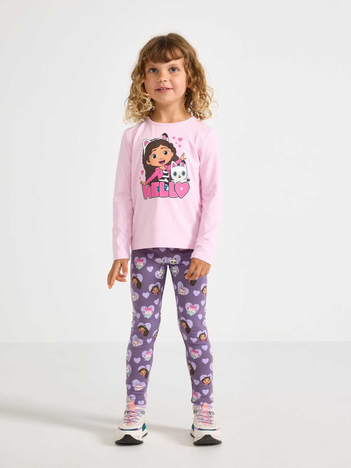 Gabbys dockskåp Leggings med borstad insida