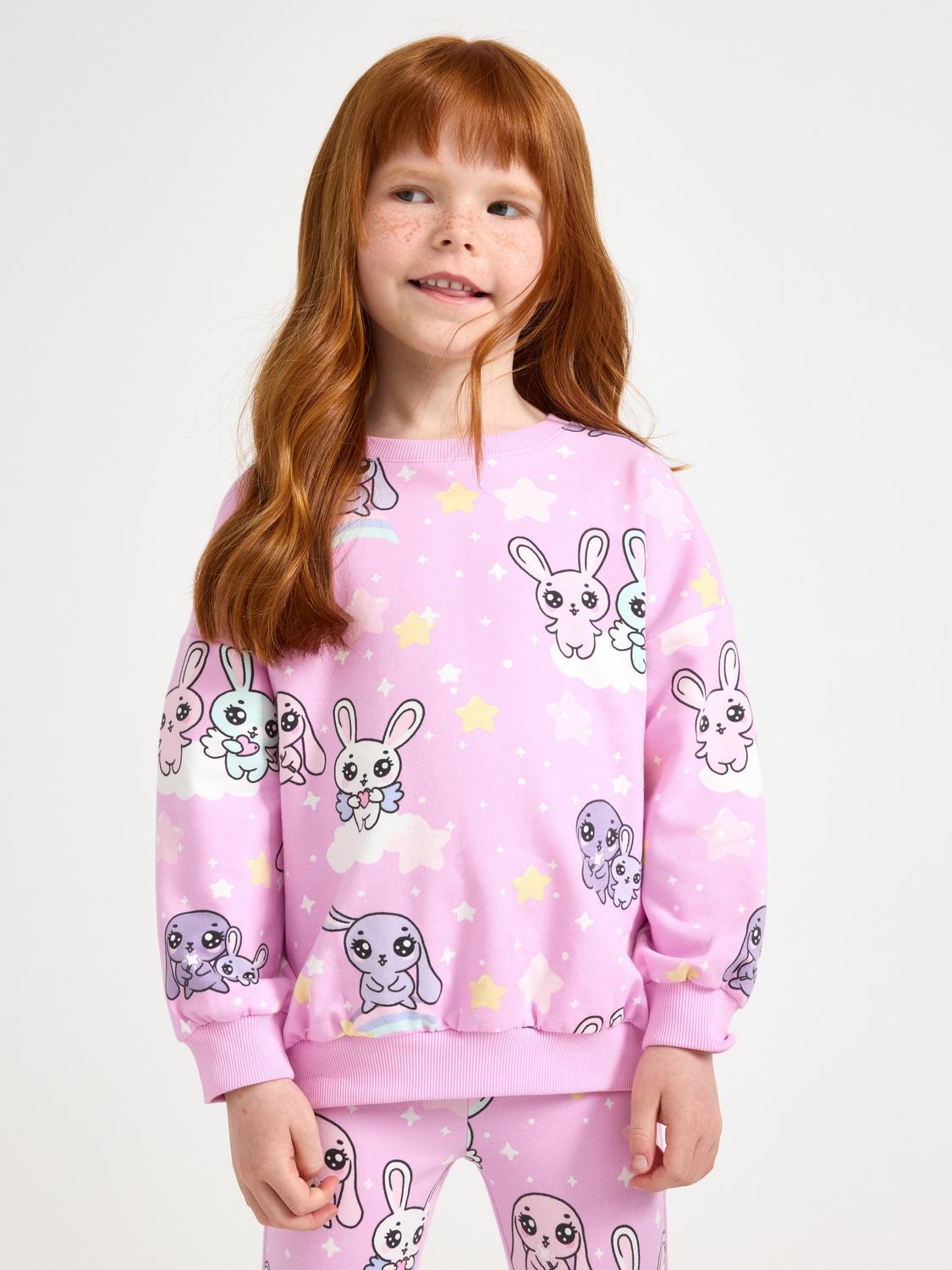 Sweatshirt med borstad insida