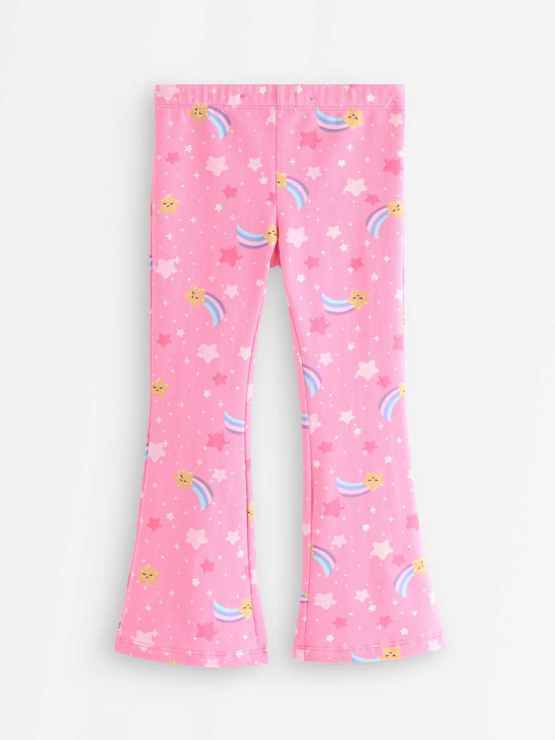 Utsvängda leggings med borstad insida
