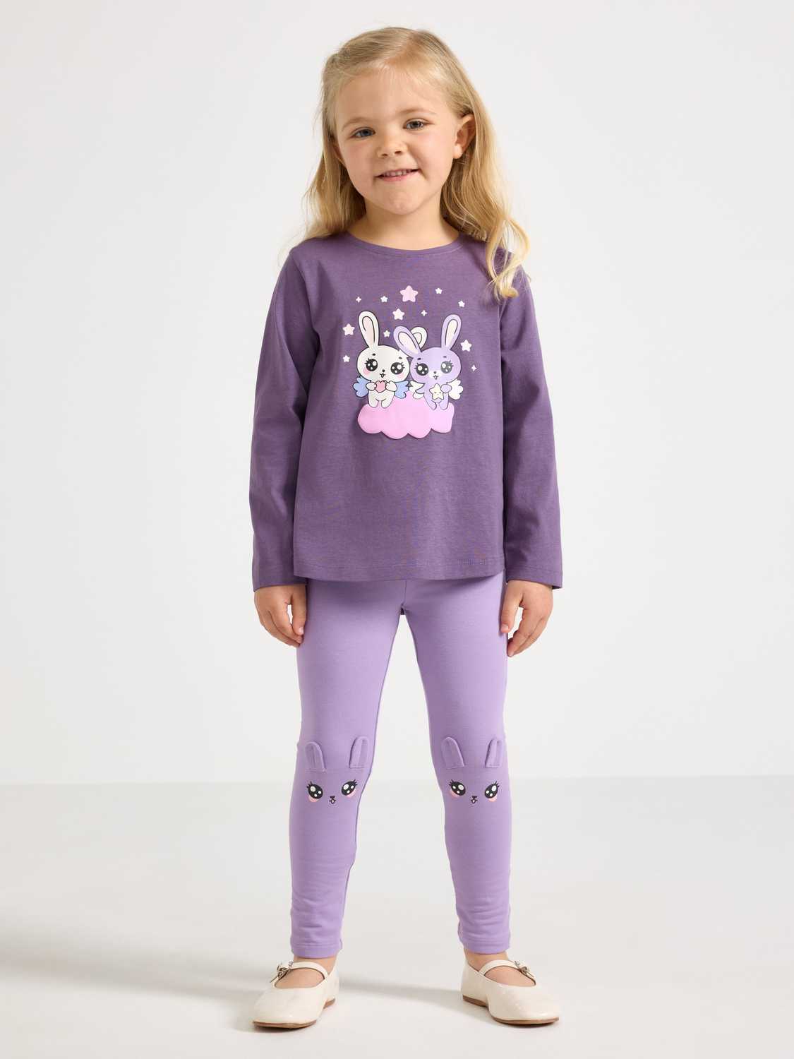 Leggings med borstad insida