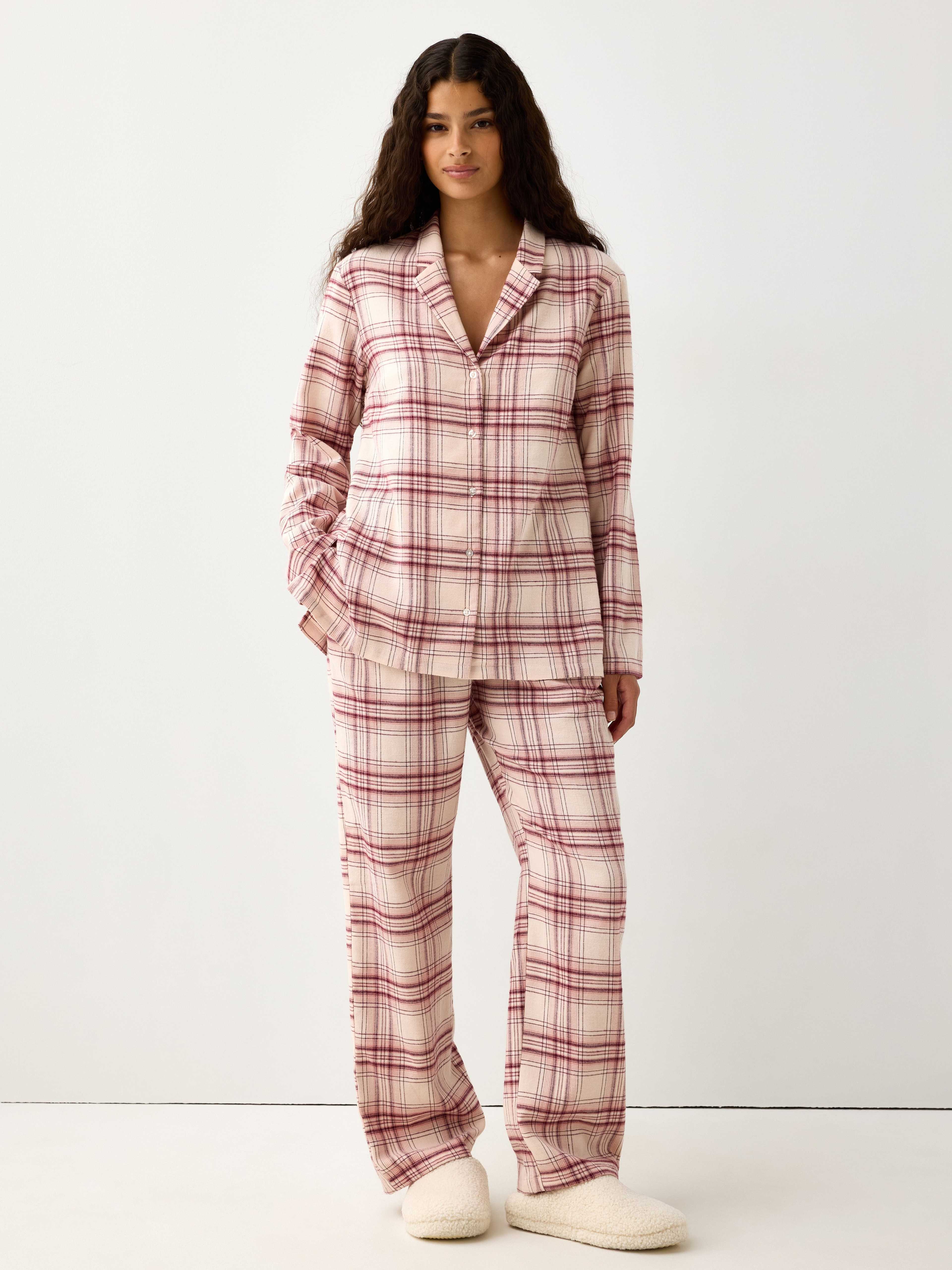 Pyjamasbyxor i flanell