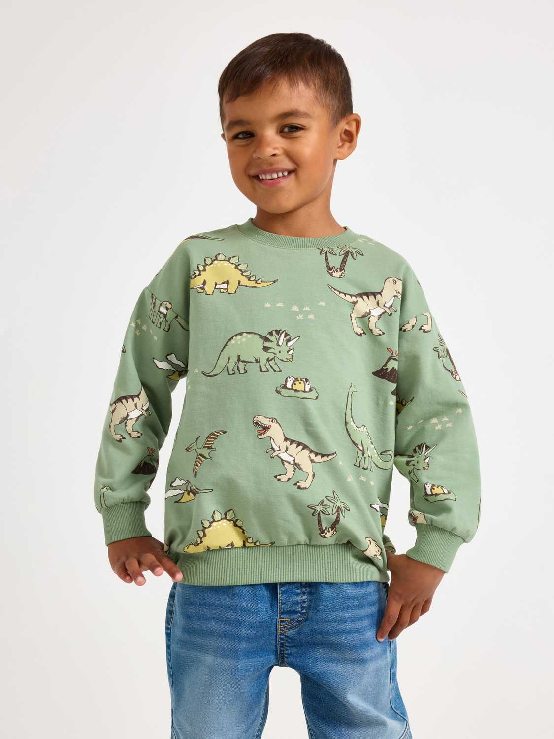 Sweatshirt med borstad insida