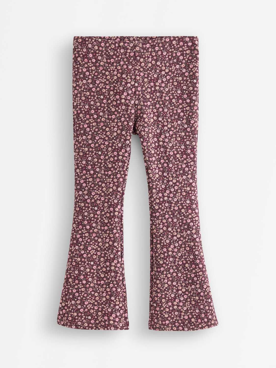 Utsvängda leggings med borstad insida