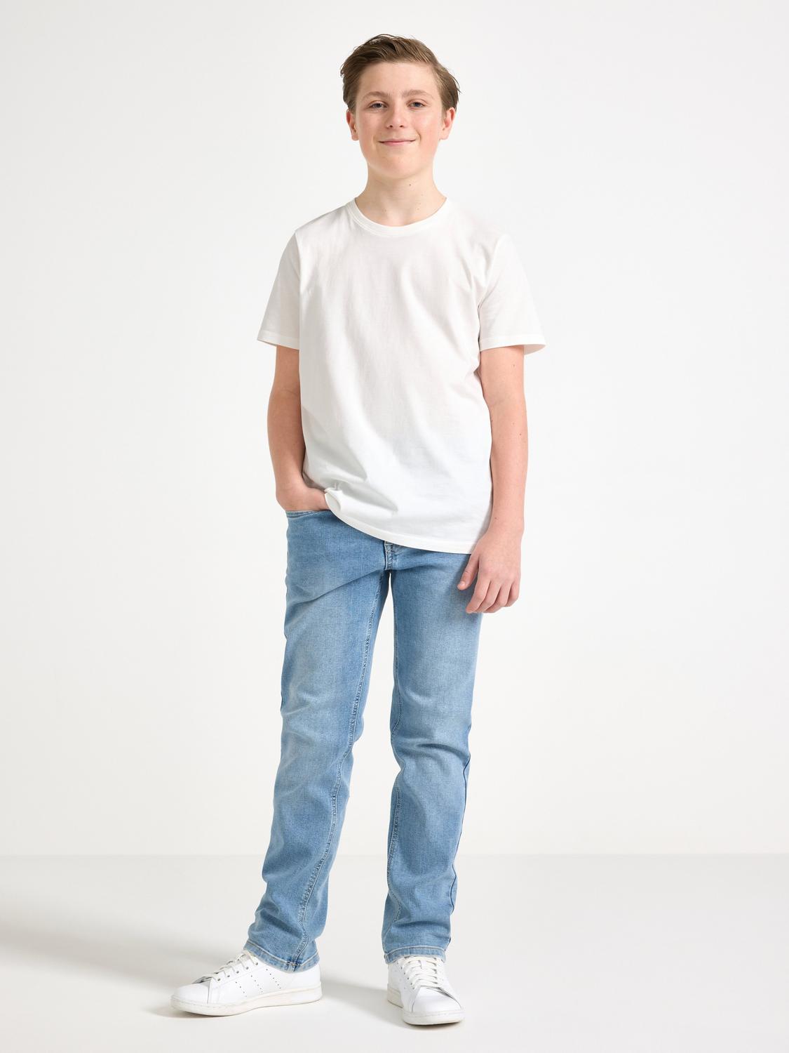 STAFFAN Regular straight superstretch jeans