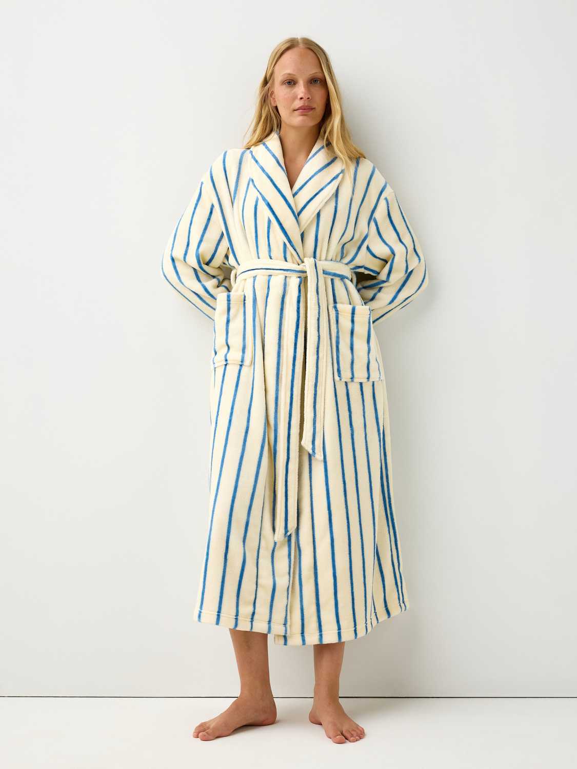 Morgonrock i fleece