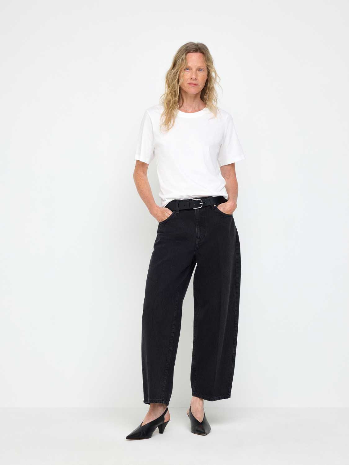 BARELL jeans med ankellängd