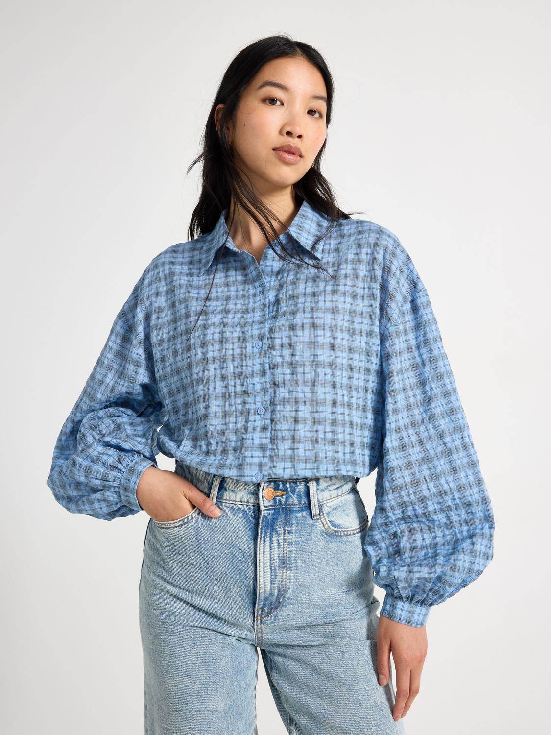 Rutig blus