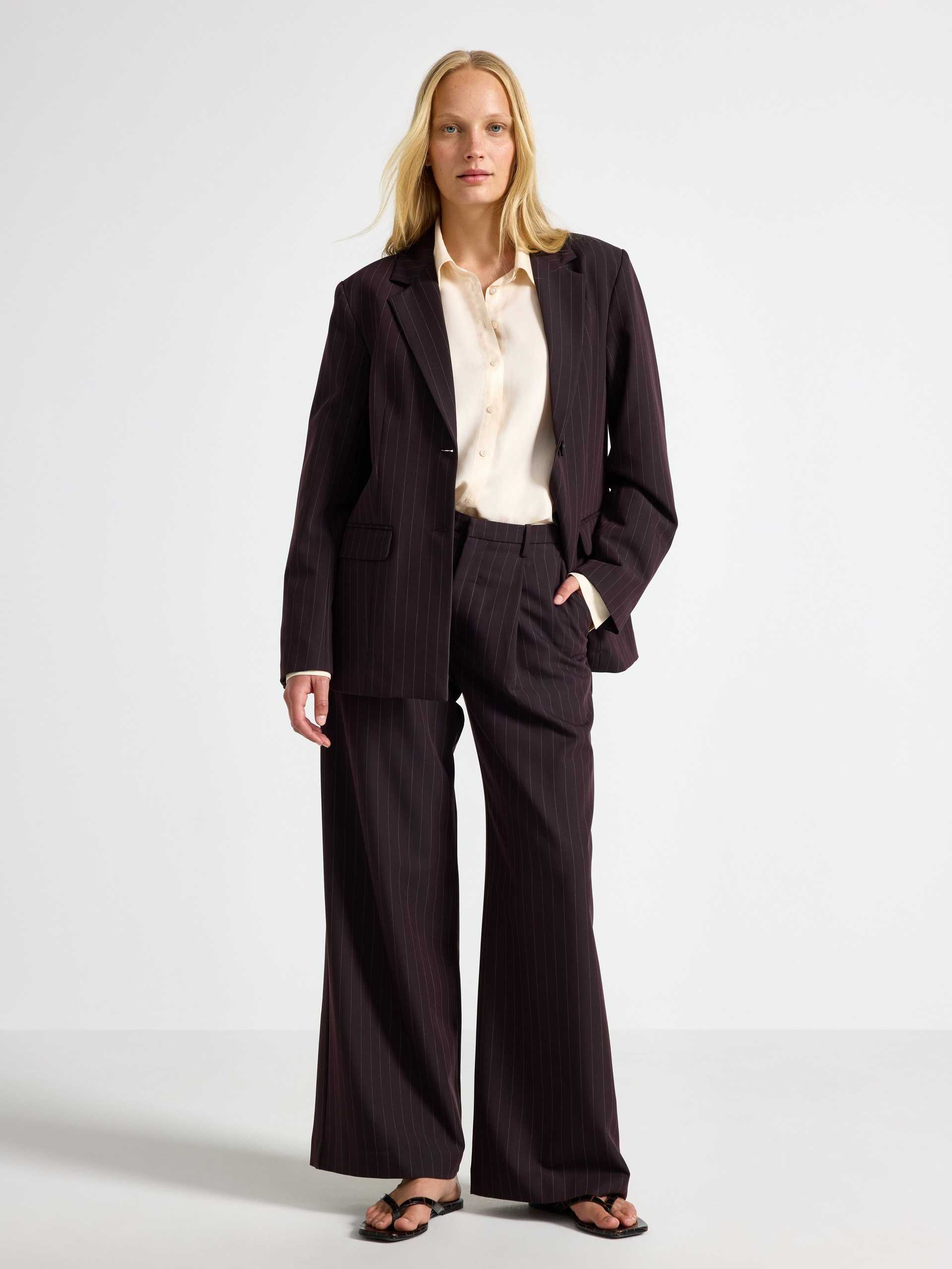 Lindex Wide Trousers With Mid Waist byxor dam – bild 5
